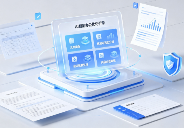 景县AI重构现代办公体系 智能优化引擎助力企业轻量化高效运营